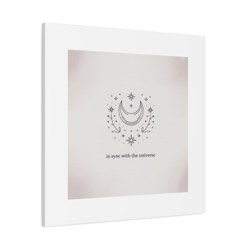 Moon Phases Constellation Art Print, Canvas