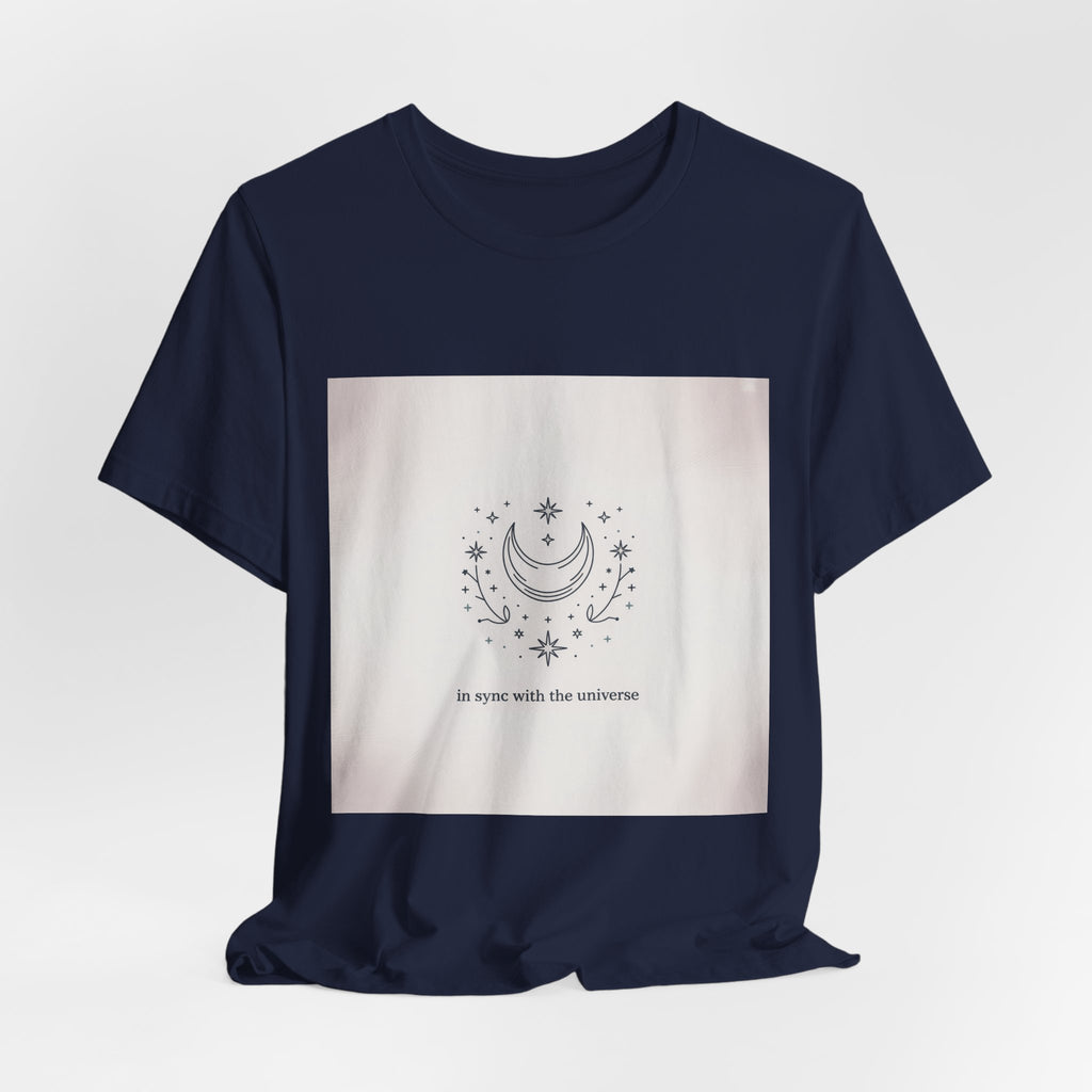 Moon Phase Constellation Tee | Minimal Astrology Design, Celestial Graphic
