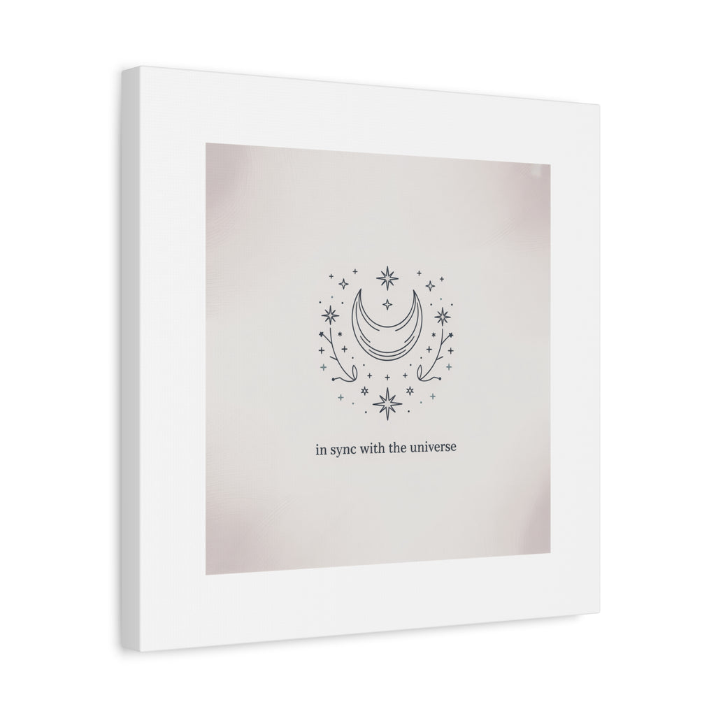 Moon Phases Constellation Art Print, Canvas