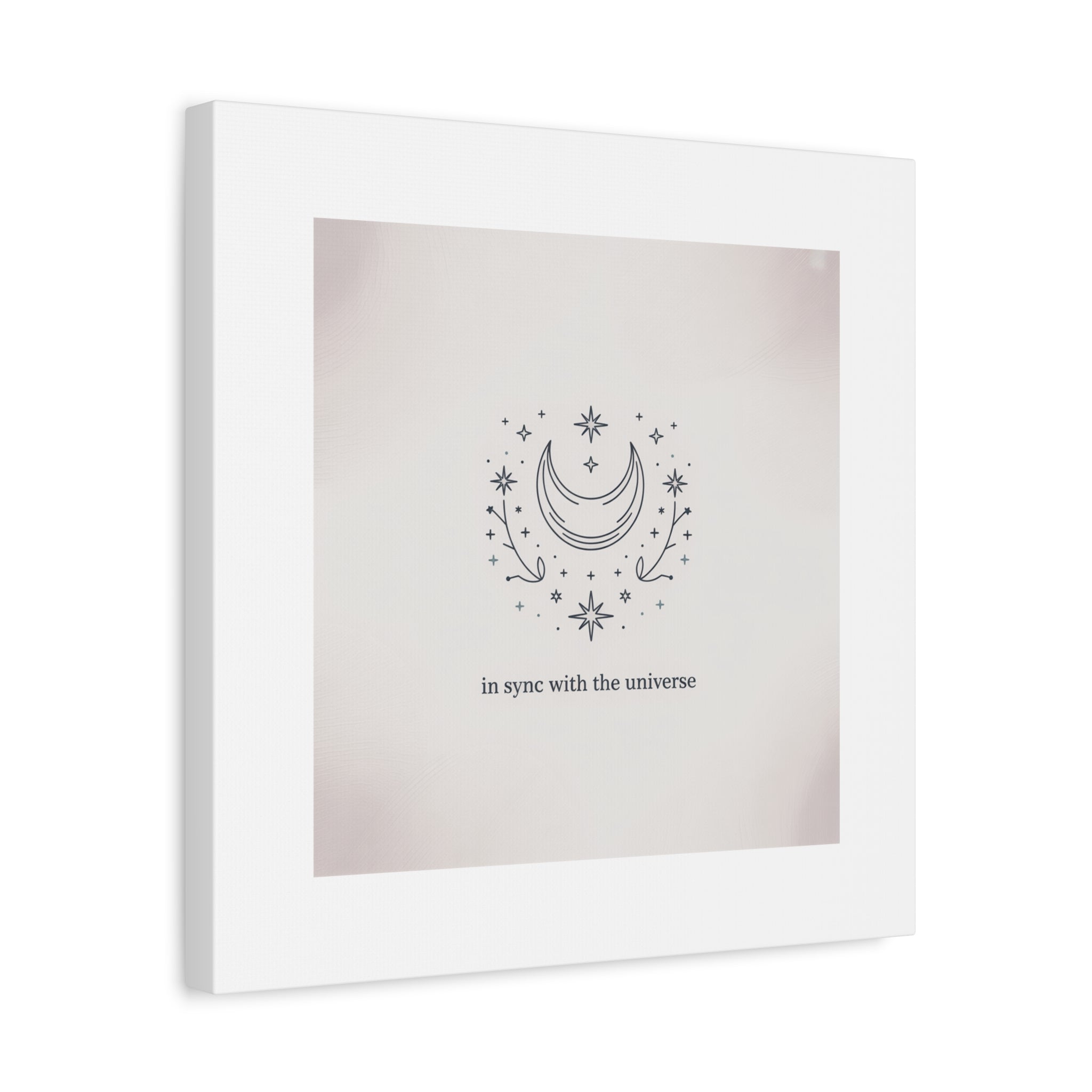 Moon Phases Constellation Art Print, Canvas