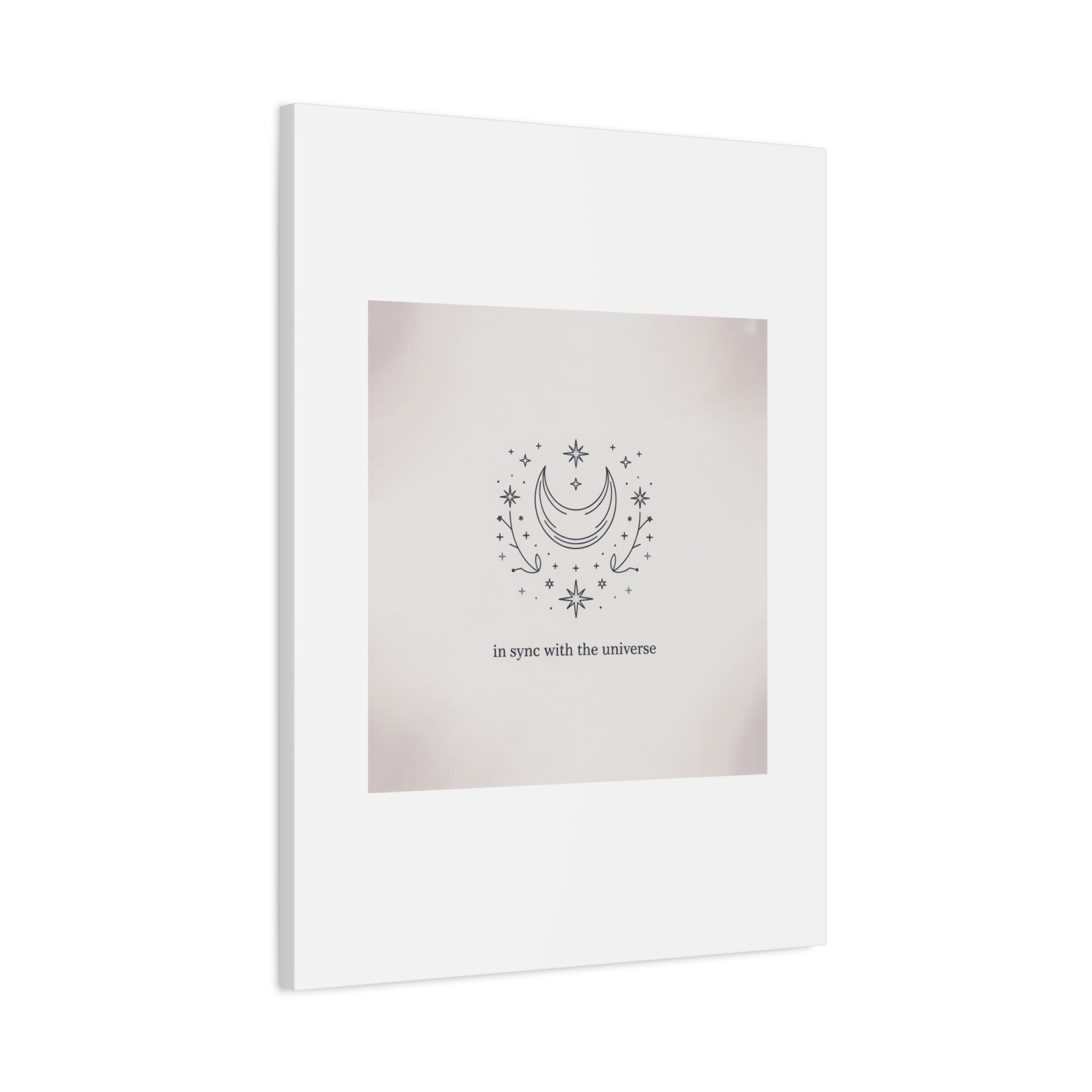 Moon Phases Constellation Art Print, Canvas