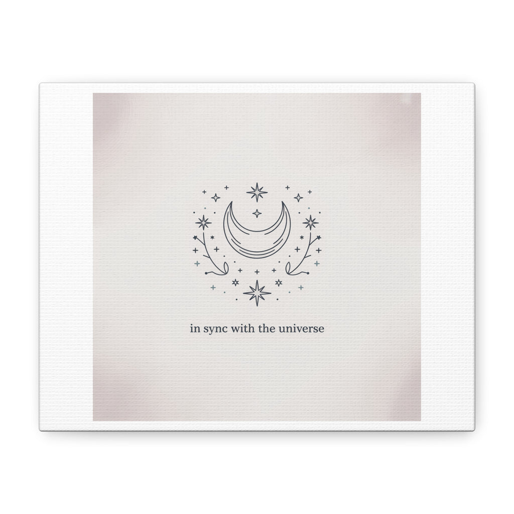 Moon Phases Constellation Art Print, Canvas