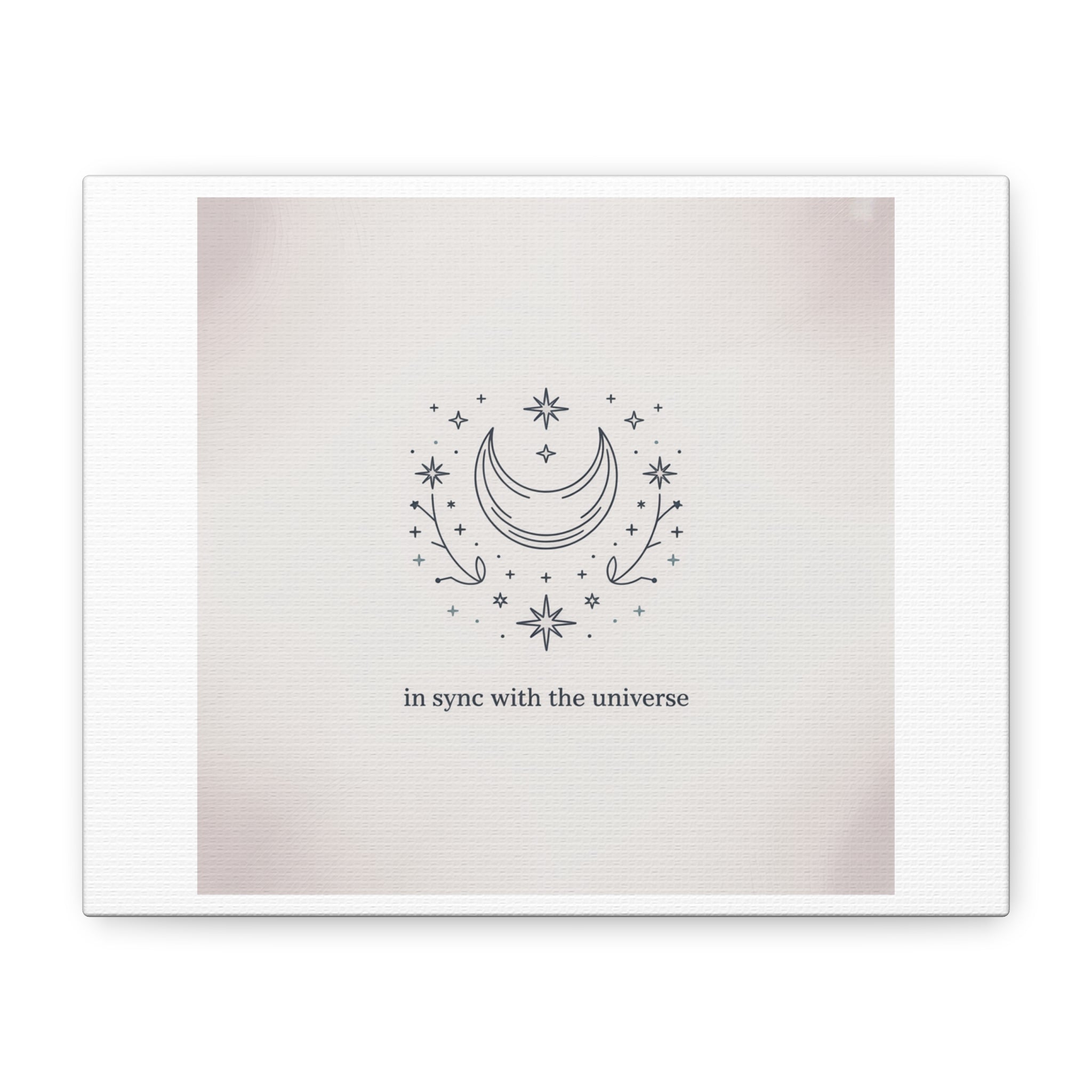 Moon Phases Constellation Art Print, Canvas