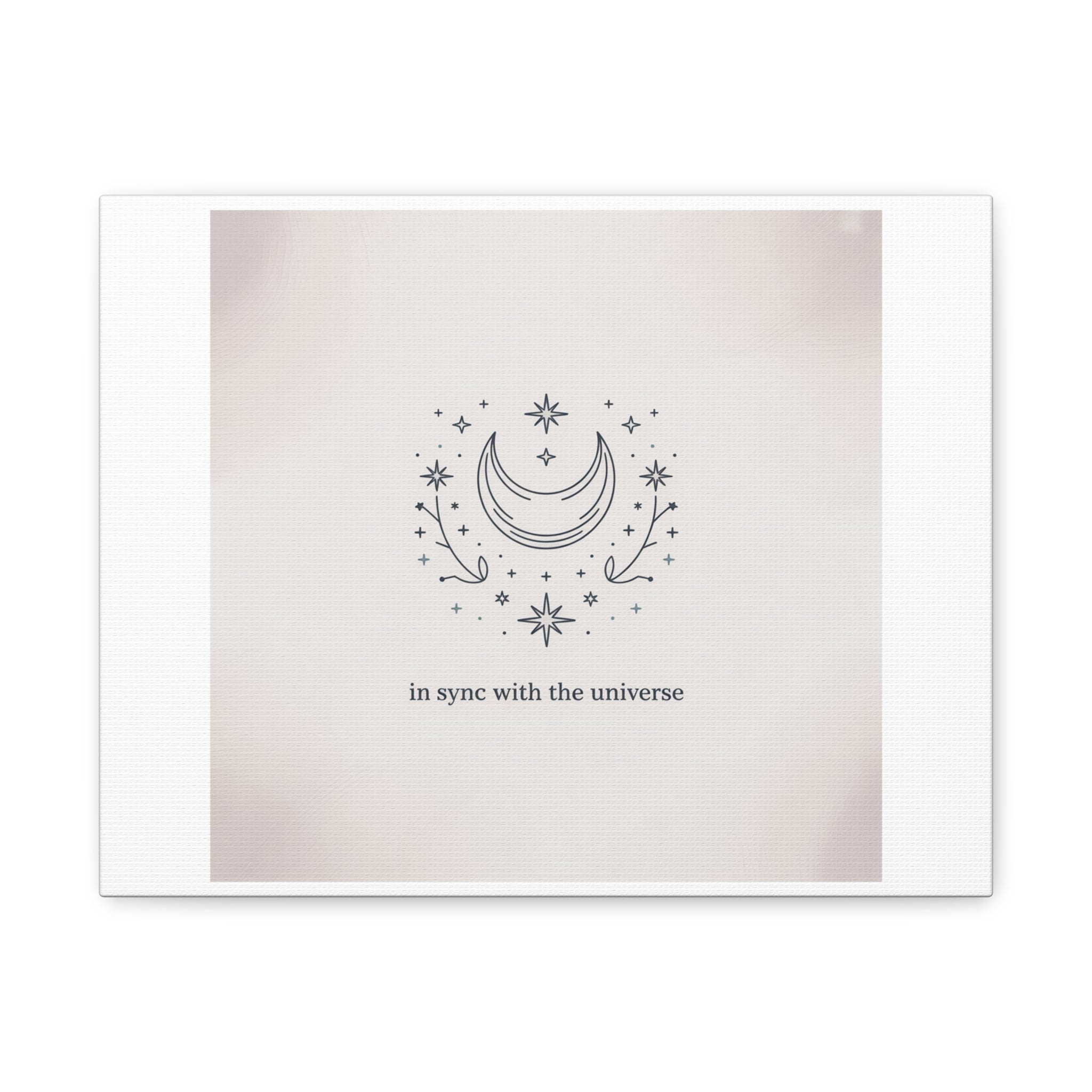 Moon Phases Constellation Art Print, Canvas