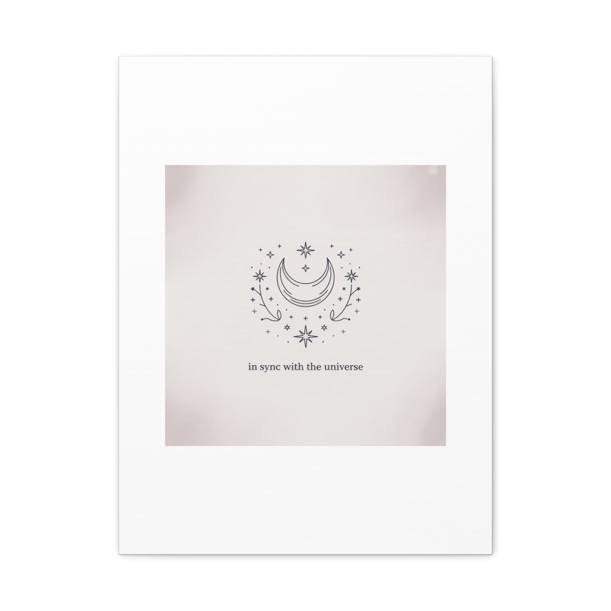 Moon Phases Constellation Art Print, Canvas